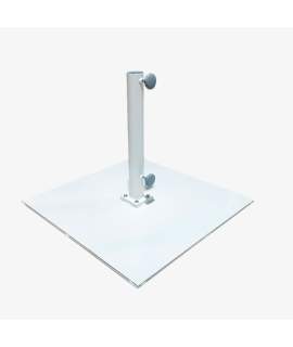 Pie de Parasol Metalico Pintado de 20 y 40 Kg 2 Colores  MV50N