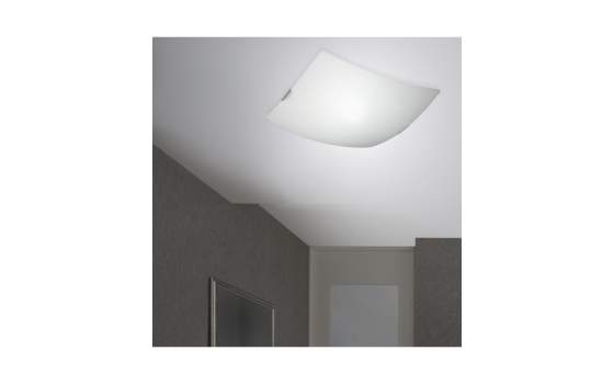 Plafon Lampara Techo Basica Cuadrada Moderna serie Lapo