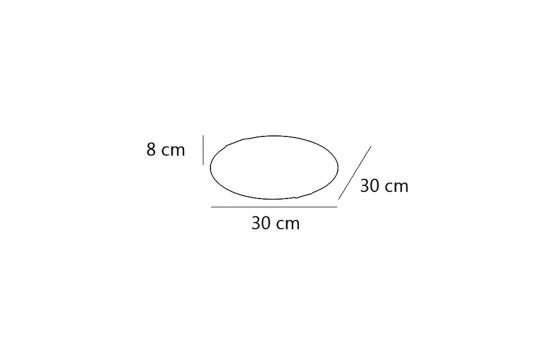 Plafon Lampara Techo Basica Redonda Moderna serie Lapo