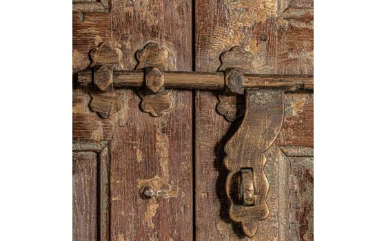 Puerta Clasica Tallada Madera Mango Leandra Serie Amblard