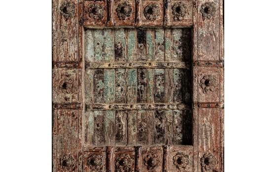 Puerta Rustica Decorativa Estilo Oriental Etnico Serie Amblard