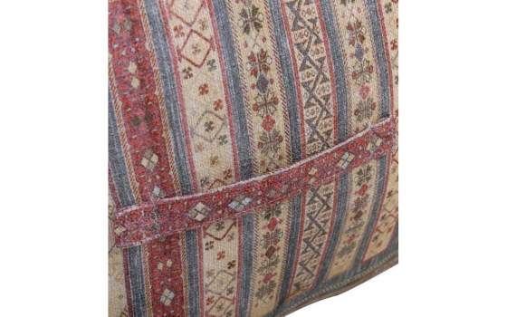 Puff Multicolor Cuadrado con Asas Serie Derial