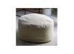 Puff Redondo 60 cm Tapizado Anat Beige Serie Batran