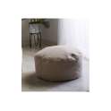 Puff Redondo 60 cm Tapizado Anat Color Vison Serie Batran