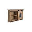 Recibidor 1 Puerta Corredera Estilo Industrial Serie Aibiri