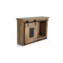 Recibidor 1 Puerta Corredera Estilo Industrial Serie Aibiri