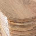 Recibidor Madera Mango 2 Puertas Patas Metalicas Abrizzi