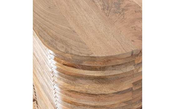 Recibidor Madera Mango 2 Puertas Patas Metalicas Abrizzi