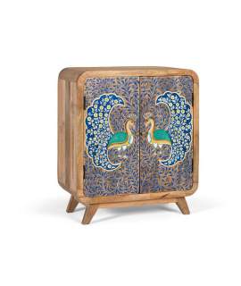 Recibidor Oriental 2 Puertas Pintadas a Mano Serie Arfian