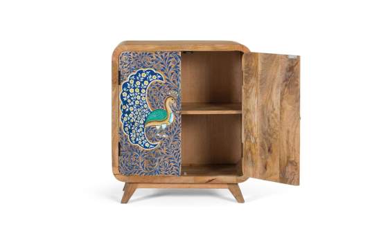 Recibidor Oriental 2 Puertas Pintadas a Mano Serie Arfian