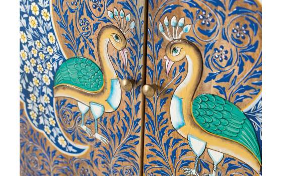 Recibidor Oriental 2 Puertas Pintadas a Mano Serie Arfian