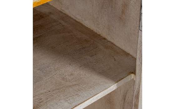 Recibidor Oriental Madera Mango Policromado Serie Ambros