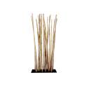 Separador Cañas de Bambu Curvadas Natural Serie Belbis