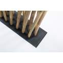 Separador Cañas de Bambu Curvadas Natural Serie Belbis