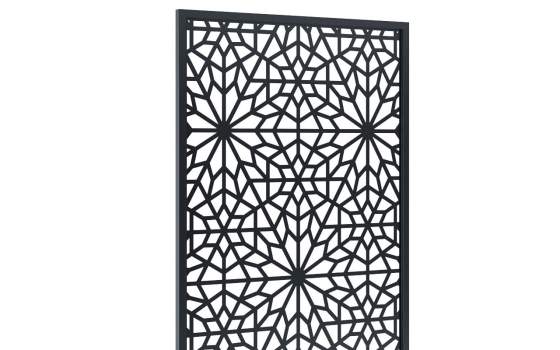 Separador Metal Diseño Arabesco Cortado a Laser Serie Adriast