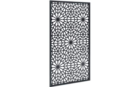 Separador Metal Diseño Arabesco Cortado a Laser Serie Adriast