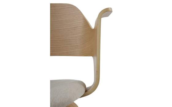 Set 2 Sillones Comedor Actuales Madera y Cojin Serie Aldegati Set 2 Sillones Comedor Actuales Madera y Cojin Serie Aldegati