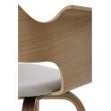 Set 2 Sillones Comedor Actuales Madera y Cojin Serie Aldegati Set 2 Sillones Comedor Actuales Madera y Cojin Serie Aldegati