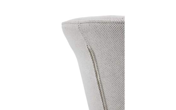 Set 4 Sillas Comedor Tapizada Moderna Patas Metal Autrey