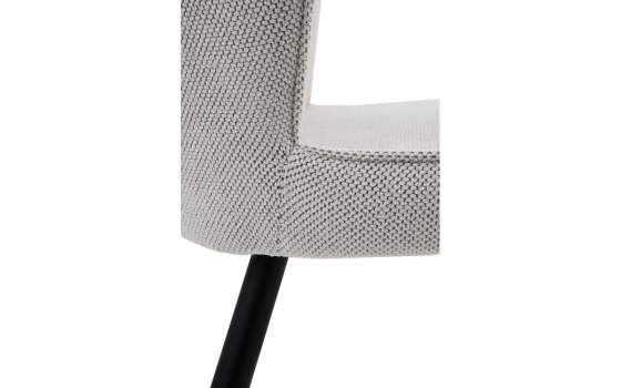 Set 4 Sillas Comedor Tapizada Moderna Patas Metal Autrey