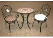 Set de 1 Mesa Redonda y 2 Sillones Forja