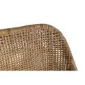 Set de 2 Sillas Madera y Rattan Natural con Cojín Shimla