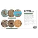 Set de 2 Sillas Madera y Rattan Natural Glaseado Nogal Shimla