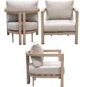 Set Sofa 3 Plazas, 2 Sillones y Mesa Actual Serie Aelst