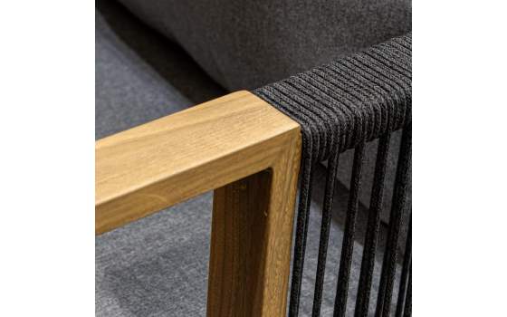 Set Sofa 3 Plazas, 2 Sillones y Mesa Serie Aglirt