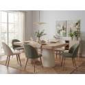 Silla Actual Tapizada Chenilla Suave Color Beige - Serie Afaia