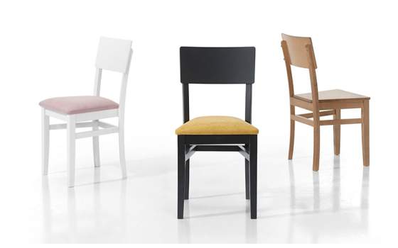 Silla Apilable Neo Madera de Haya