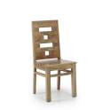 Silla Asiento Madera Colonial Actual Serie Merapi