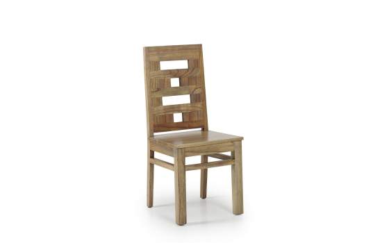 Silla Asiento Madera Colonial Actual Serie Merapi
