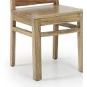 Silla Asiento Madera Colonial Actual Serie Merapi