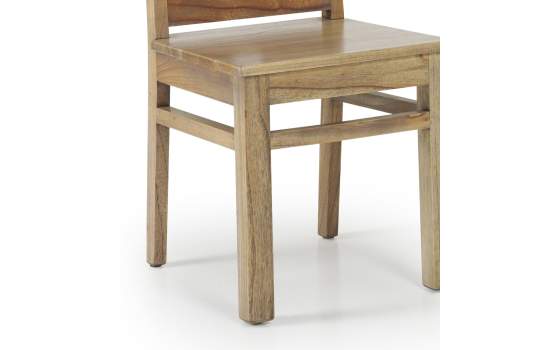 Silla Asiento Madera Colonial Actual Serie Merapi