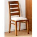 Silla Asiento Tapizado Comedor Colonial Serie Avesgo