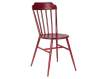 Silla Metal Barrotes Roja Ardides