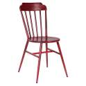 Silla Metal Barrotes Roja Ardides