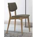 Silla Basic Tapiceria y Patas Roble Adott