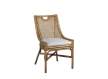 Silla Bistro Rattan Rejilla Natural con Cojin Serie Artisond