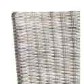 Silla Colonial en Ratan natural Glaseado Blanco Serie New White