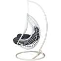 Silla Columpio Colgante Acero Blanco y Ratan Sintetico - Ahrana