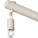 Silla Columpio Colgante Acero Blanco y Ratan Sintetico - Ahrana