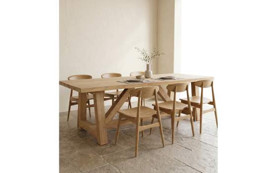 Silla Comedor Actual Madera Sungkai Decape Gris - Orlando