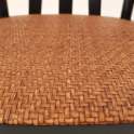 Silla Comedor Clasica Negra Madera Olmo Serie Alende
