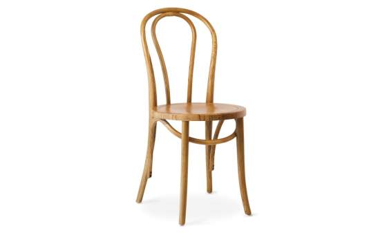 Silla Comedor Clasica Roble Natural Serie Alende