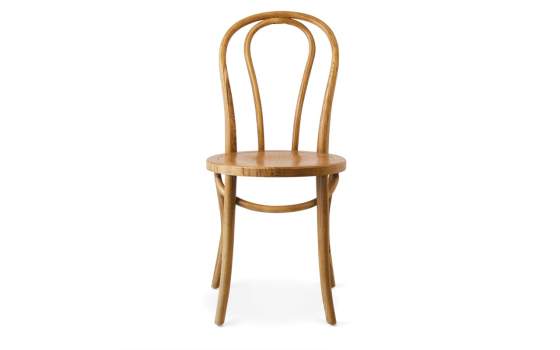 Silla Comedor Clasica Roble Natural Serie Alende