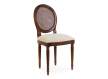 Silla Comedor Clasica Vintage Tapizada Serie Clasit