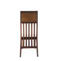 Silla Comedor Colonial Flamingo de Barrotes y Ratan