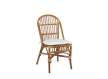 Silla Comedor de Rattan Natural con Cojin Serie Sidney